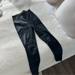 Zara Leather Leggings